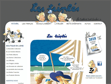 Tablet Screenshot of les-triples.com